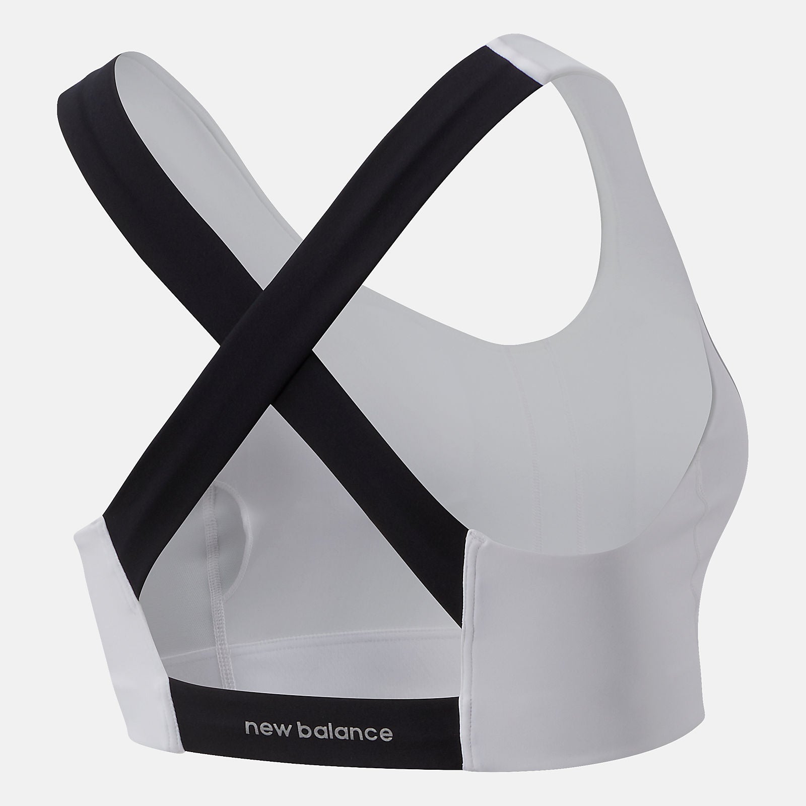 White NB Fuel Bra / New Balance Women