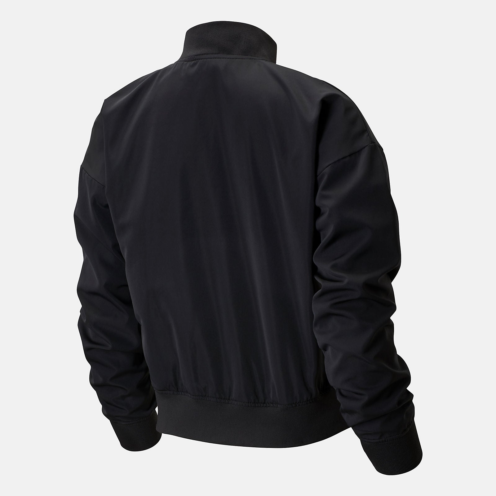 Black Essentials Core Bomber Jacket / New Balance Women