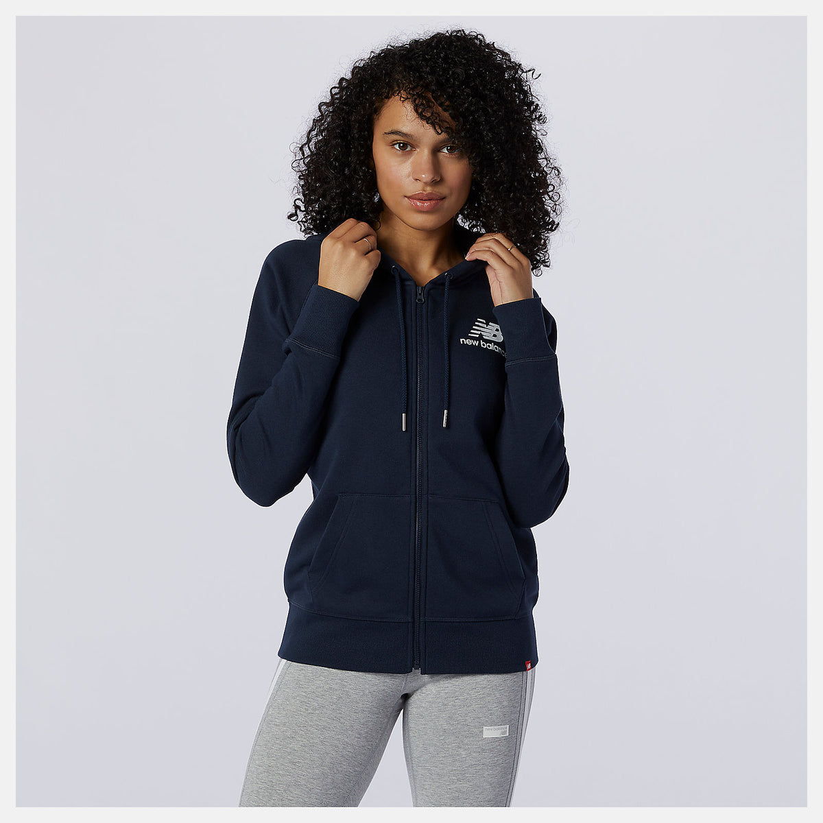 Eclipse Essentials FZ Hoodie / New Balance Women