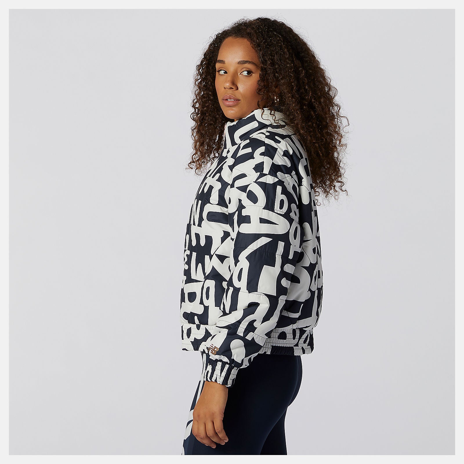 Eclipse Determination Packable Printed Quilted Jacket / New Balance Women