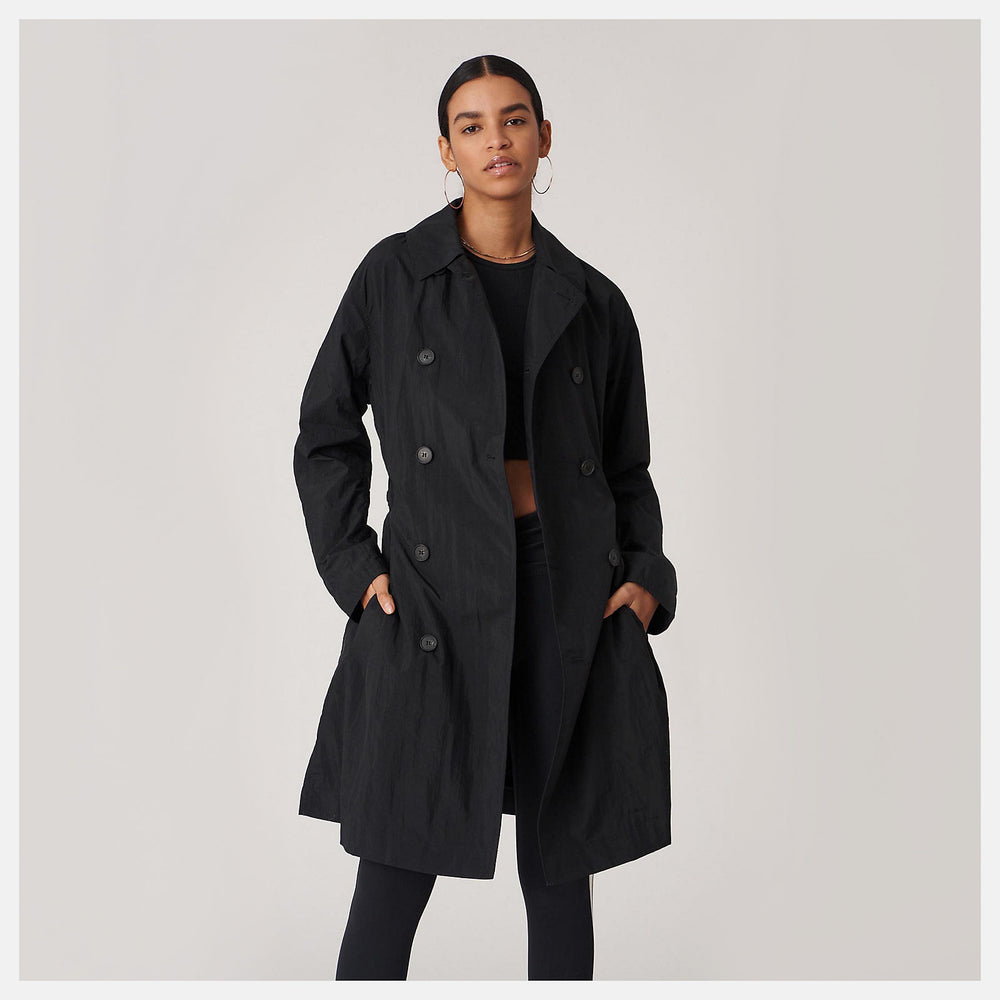 Black Bandier Tech Trench / New Balance Women