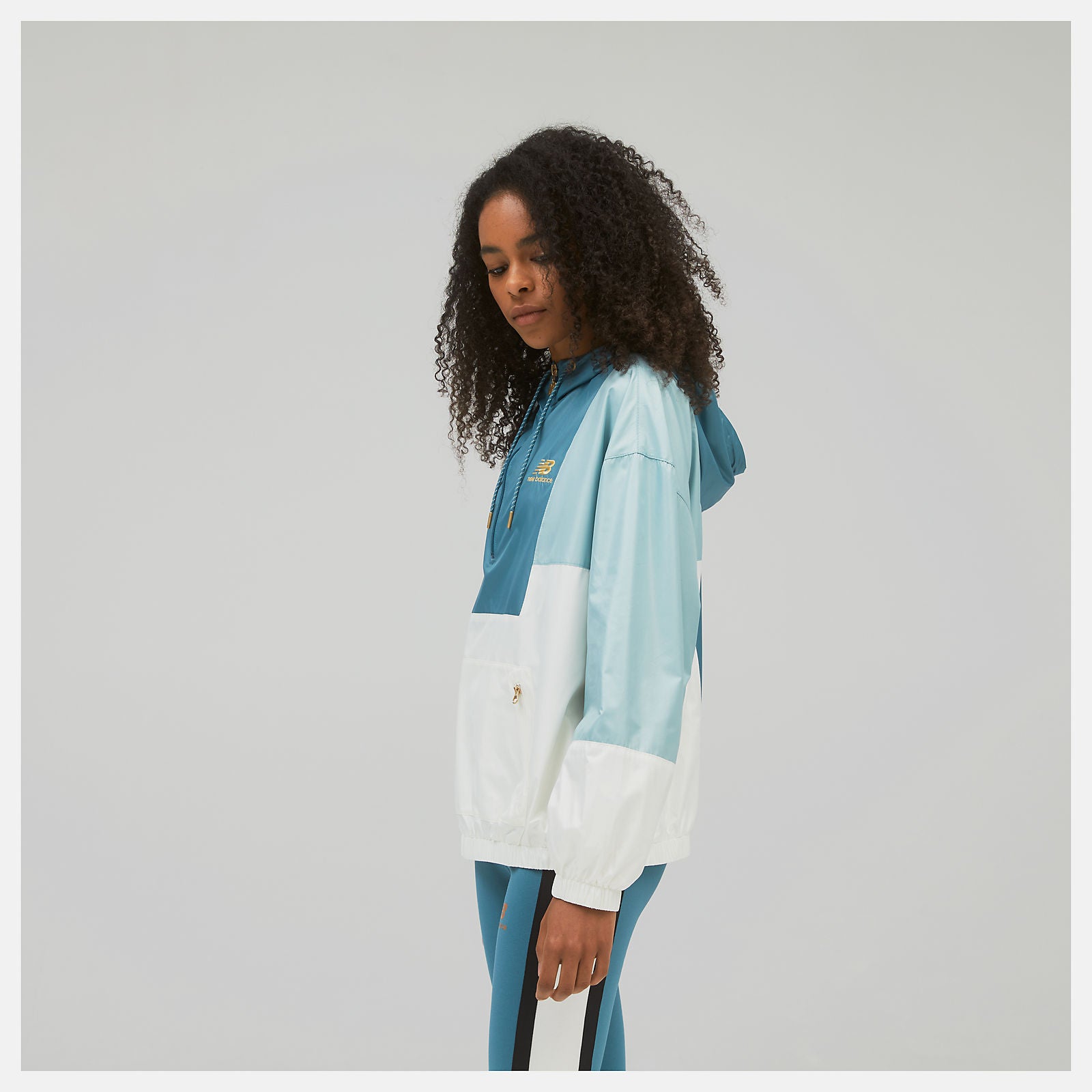 Storm Blue NB Athletics Higher Learning Anorak / New Balance Women