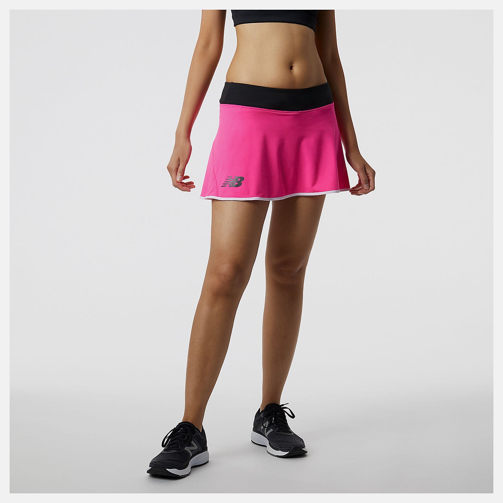 Pink Glo Tournament Knit Skort / New Balance Women
