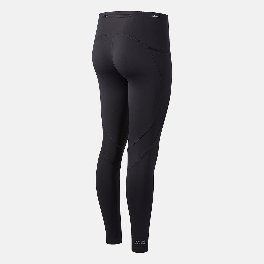 Black NYC Marathon Impact Run Crop Without Mesh / New Balance Women