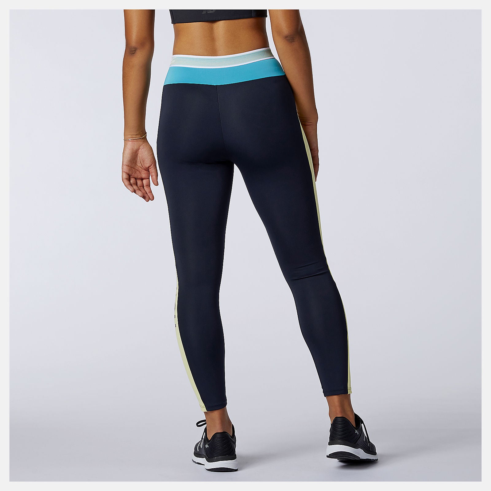 Yellow Achiever Remix High Rise 7/8 Tight / New Balance Women