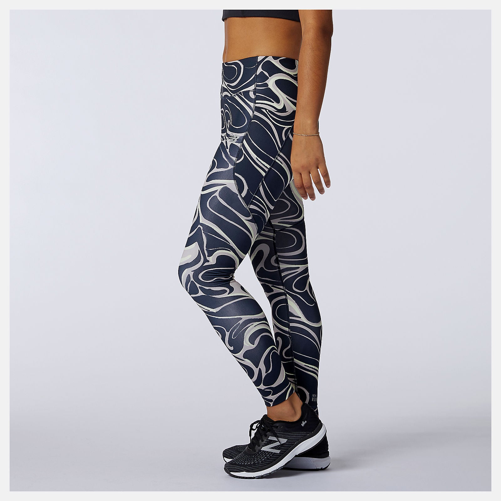 Logwood Printed Impact Run Tight / New Balance Women