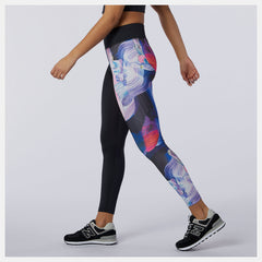 White Print NB Athletics Erin Loree Legging / New Balance Women