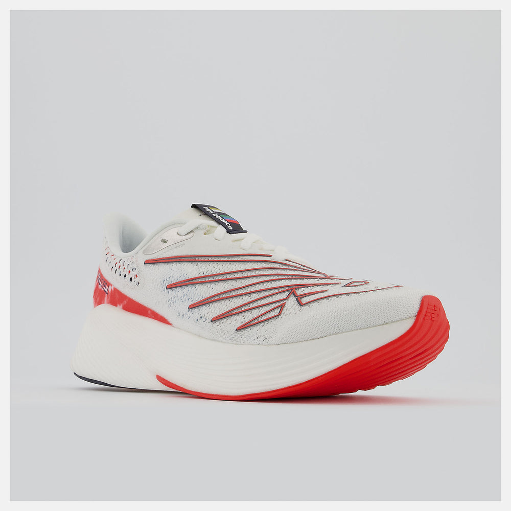 White/Neo Flame FuelCell RC Elite v2 / New Balance Women