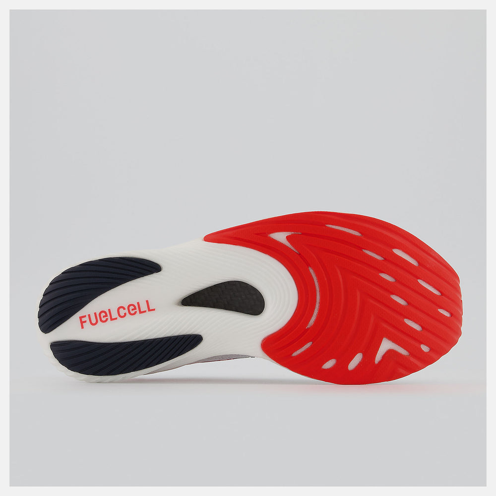 White/Neo Flame FuelCell RC Elite v2 / New Balance Women