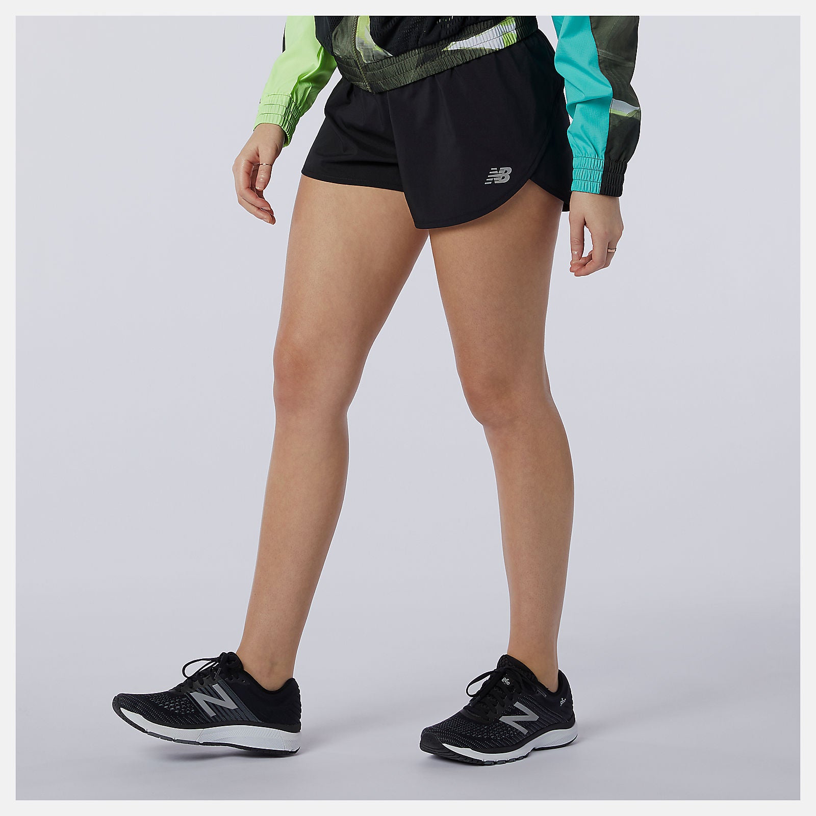 Black Accelerate Short 2.5 Inch / New Balance Women