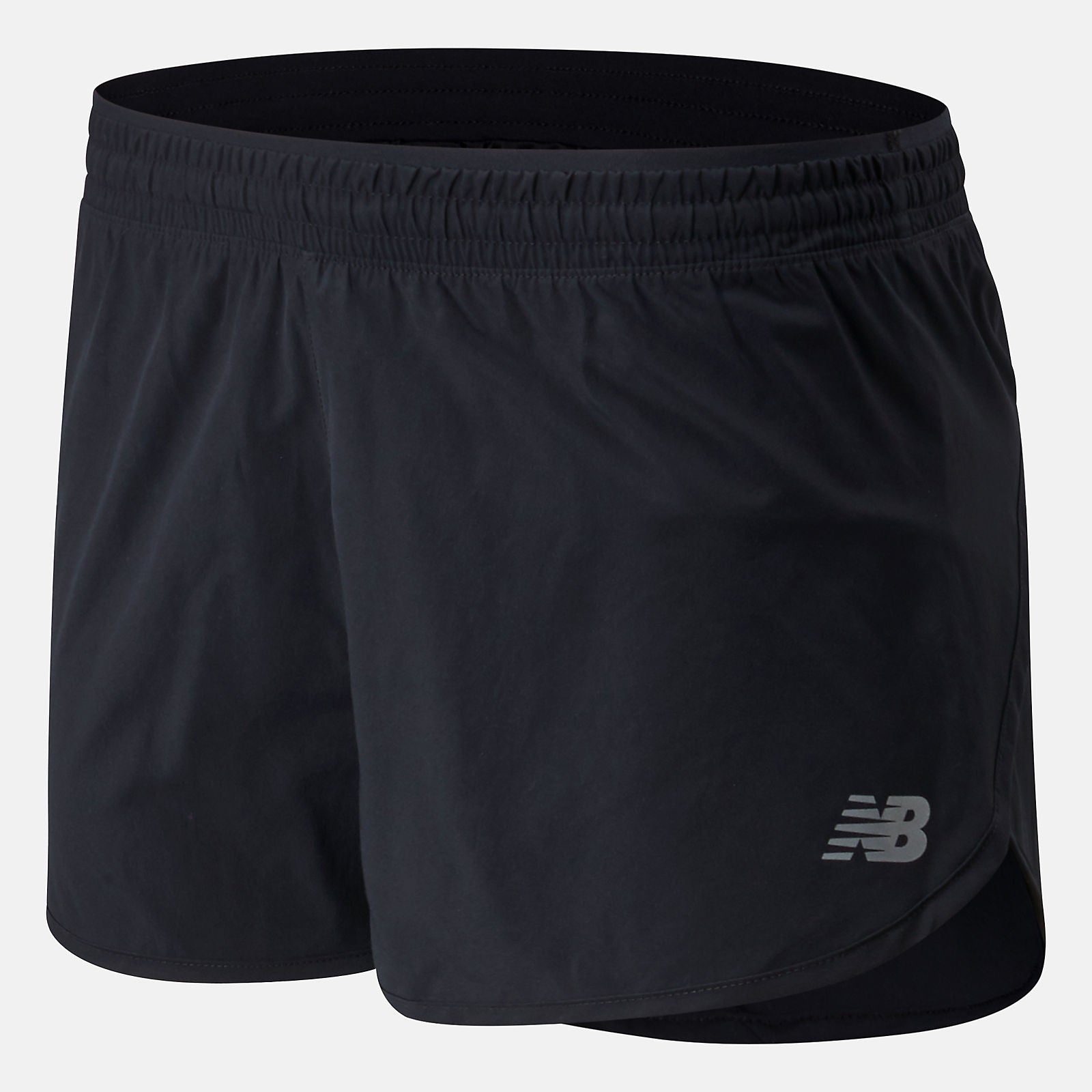 Black Accelerate Short 2.5 Inch / New Balance Women