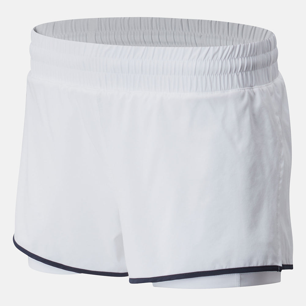 White Rally Short / New Balance Women