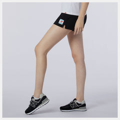 Black NB Essentials Knit Short / New Balance Women
