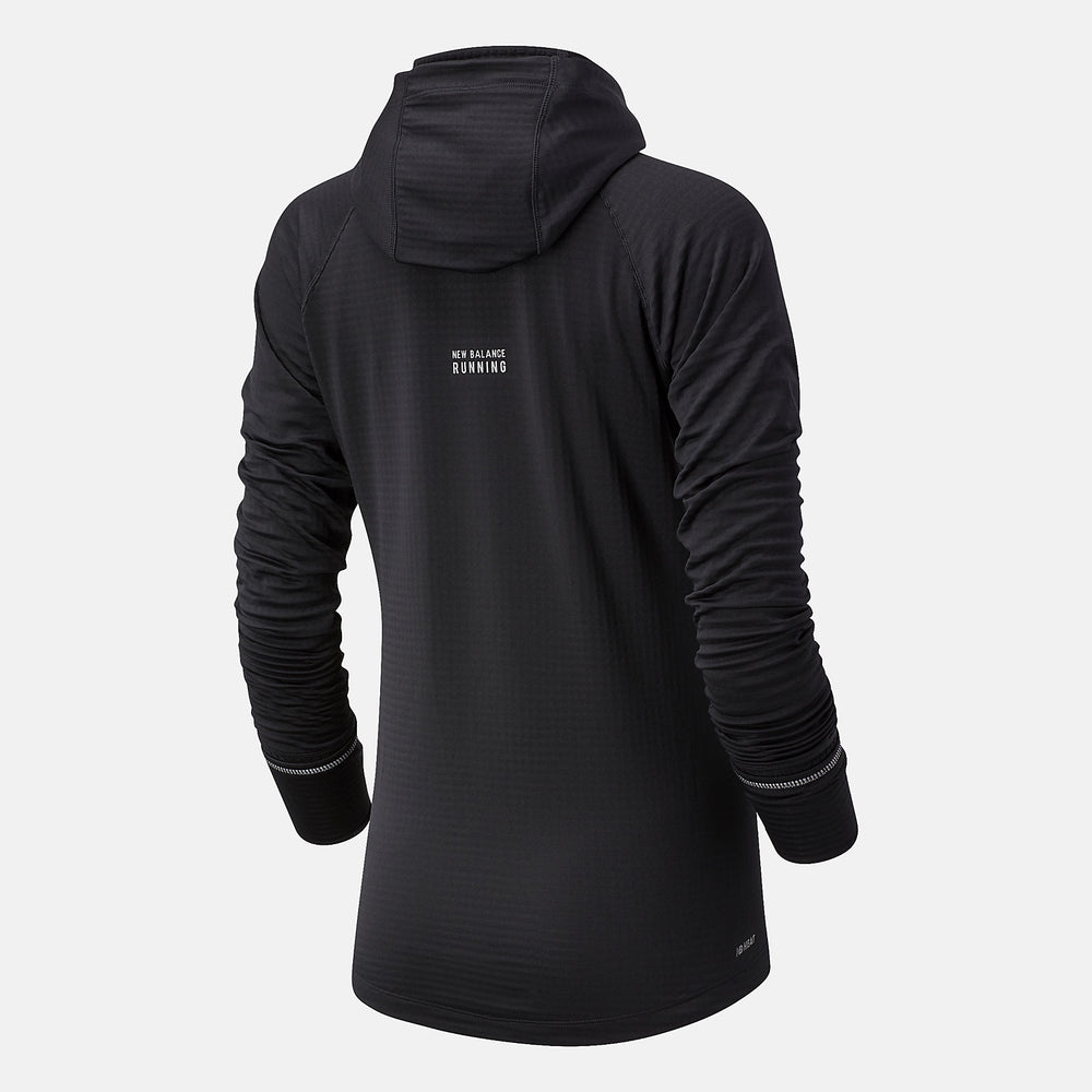 Black NYC Marathon NB Heat Grid Hoodie / New Balance Women