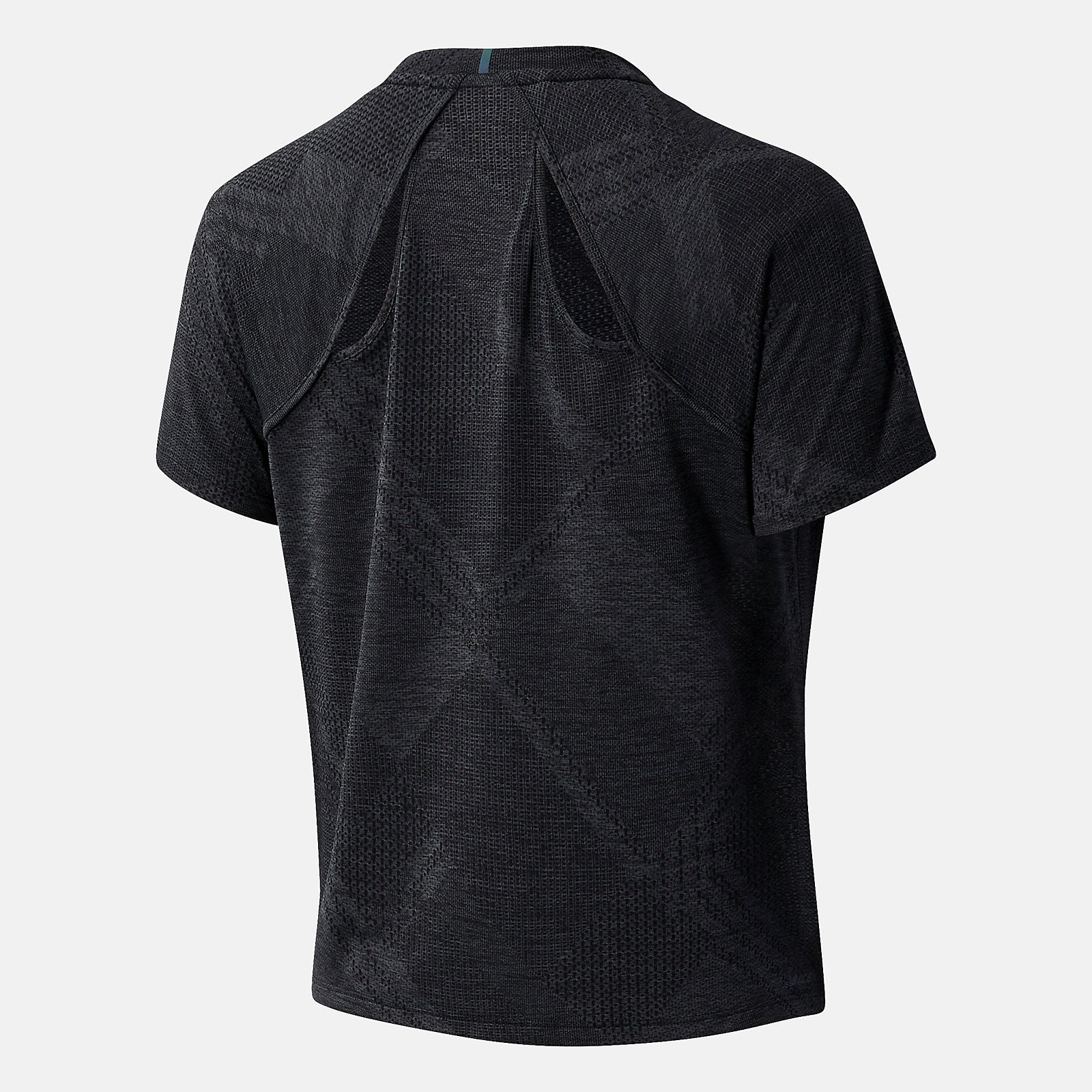 Black Heather NYC Marathon Q Speed Fuel Jacquard Short Sleeve / New Balance Women