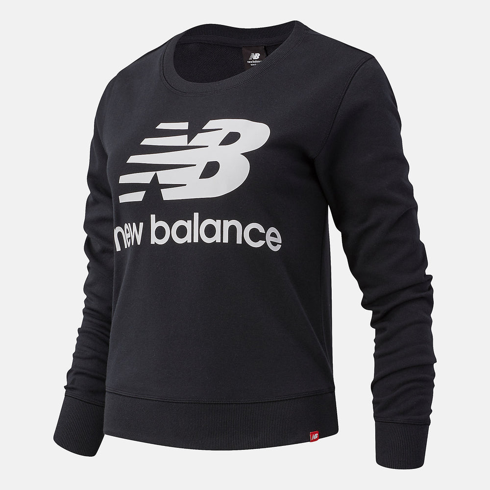 Black Essentials Crew / New Balance Women