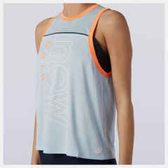 Uv Glo Printed Fast Flight Tank / New Balance Women