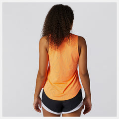 Citrus Punch Q Speed Fuel Jacquard Tank / New Balance Women