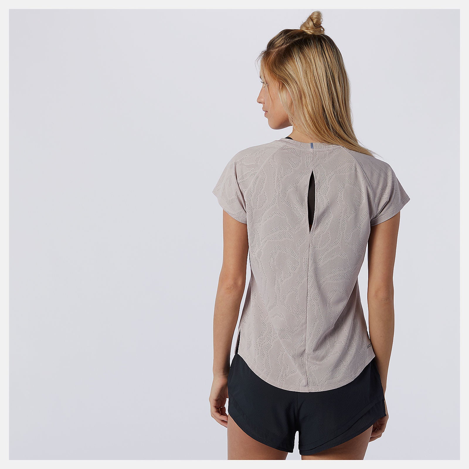 Logwood Q Speed Fuel Jacquard Short Sleeve / New Balance Women