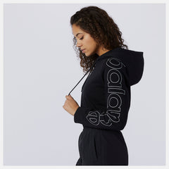 Black Sport Style Optiks Hoodie / New Balance Women