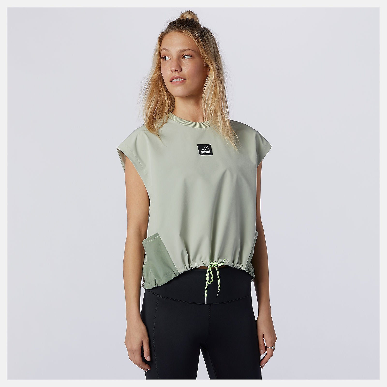 Silver Pine NB All Terrain Pocket Tee / New Balance Women
