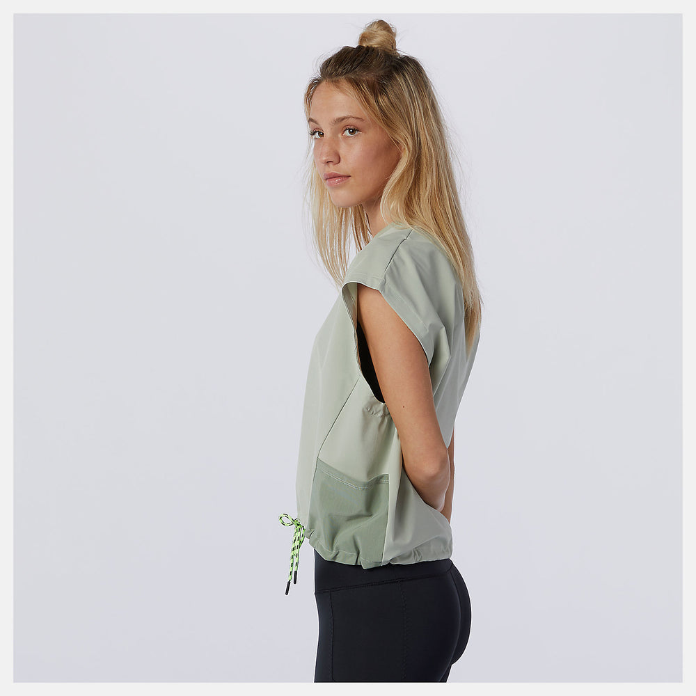 Silver Pine NB All Terrain Pocket Tee / New Balance Women