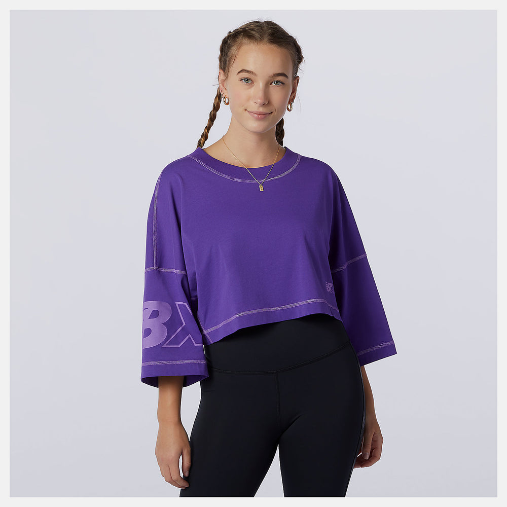 Prism Purple NB Essentials NBX Graphic Tee 2 / New Balance Women