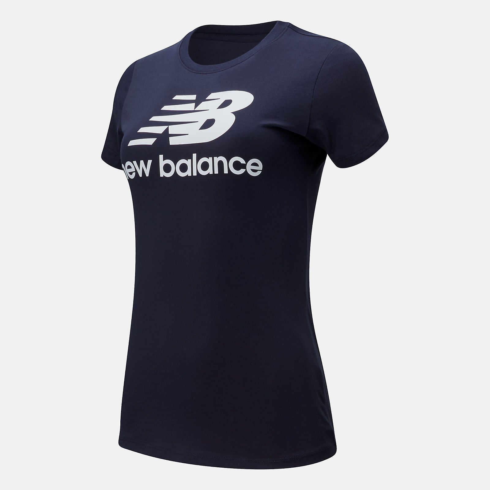 Eclipse Essentials Stacked Logo Tee / New Balance Women