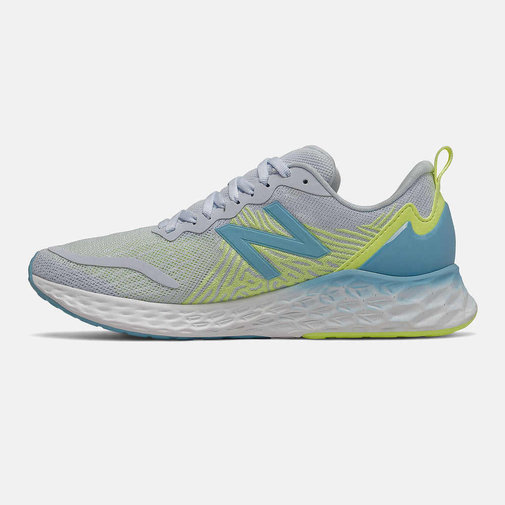 Moon Dust/Bali Blue and Lemon Slush Fresh Foam Tempo / New Balance Women