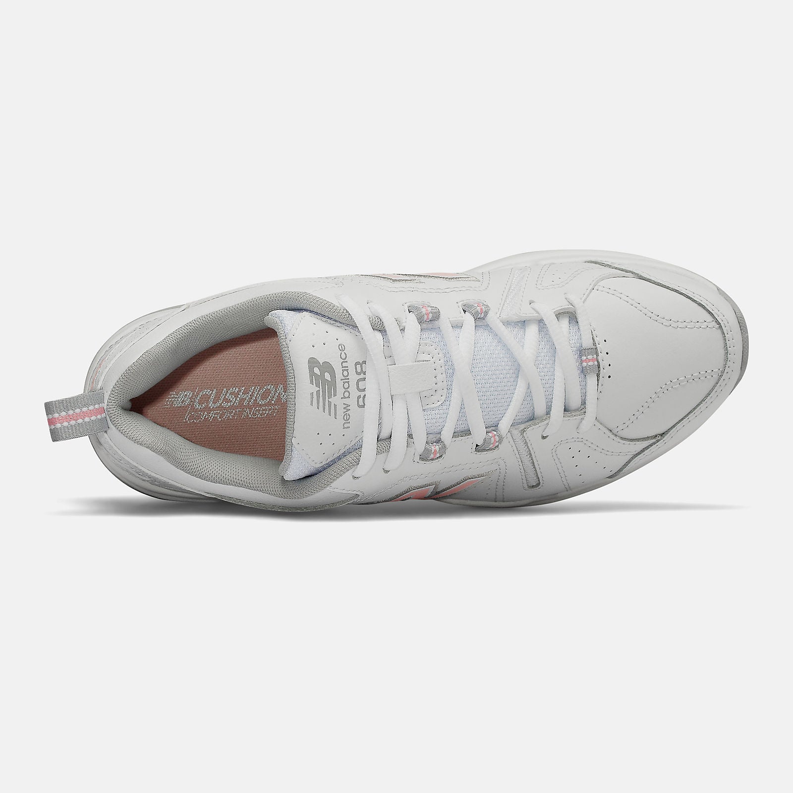 White/Pink 608v5 / New Balance Women