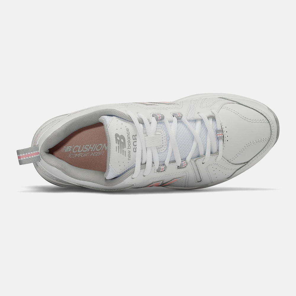 White/Pink 608v5 / New Balance Women